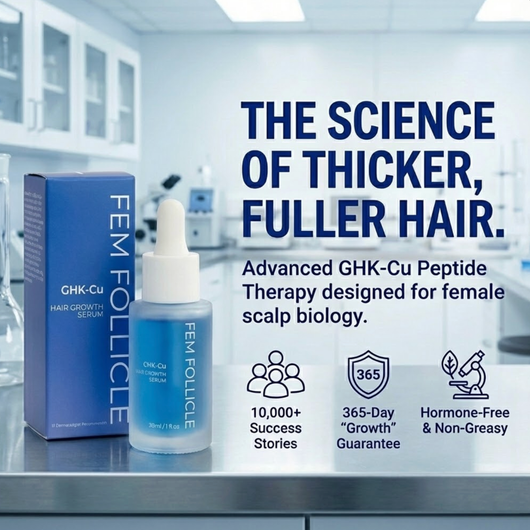 Advanced Copper Peptide Hair Regrowth Formula