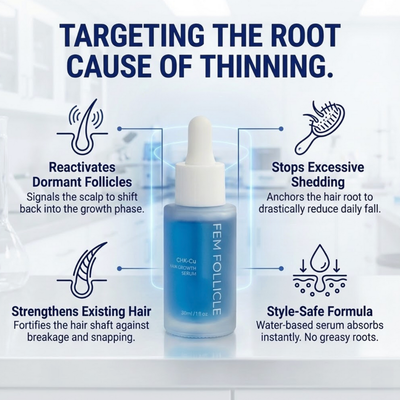 Advanced Copper Peptide Hair Regrowth Formula