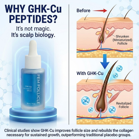 Advanced Copper Peptide Hair Regrowth Formula