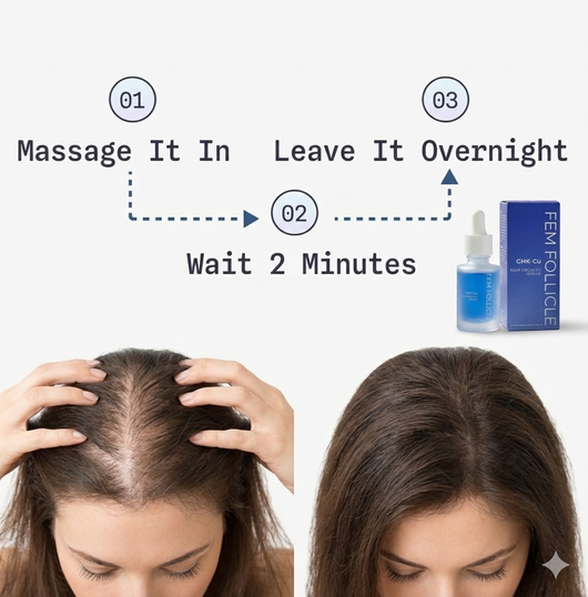 Advanced Copper Peptide Hair Regrowth Formula