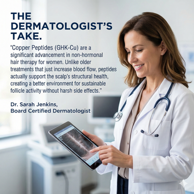 Advanced Copper Peptide Hair Regrowth Formula